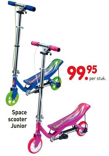 Aanbiedingen Space scooter junior - SpaceScooter - Geldig van 08/04/2019 tot 08/05/2019 bij Europoint