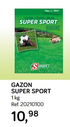 Aanbiedingen Gazon super sport - Somers - Geldig van 09/04/2019 tot 07/05/2019 bij Supra Bazar