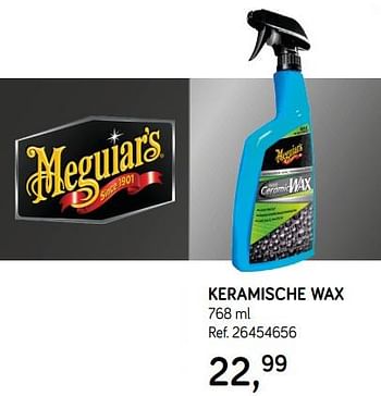 Aanbiedingen Keramische wax - meguiar's - Geldig van 09/04/2019 tot 07/05/2019 bij Supra Bazar