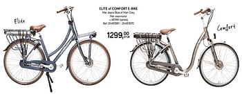 Aanbiedingen Elite of comfort e-bike - E-Bike - Geldig van 09/04/2019 tot 07/05/2019 bij Supra Bazar