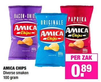 Aanbiedingen Amica chips - Amica - Geldig van 08/04/2019 tot 21/04/2019 bij Big Bazar