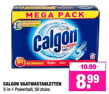 Aanbiedingen Calgon vaatwastabletten - Calgon - Geldig van 08/04/2019 tot 21/04/2019 bij Big Bazar