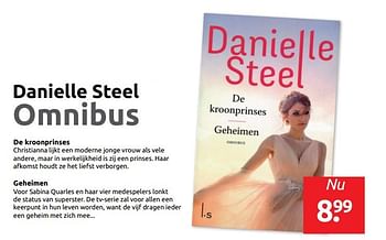 Aanbiedingen Danielle steel omnibus - Huismerk - Boekenvoordeel - Geldig van 12/04/2019 tot 20/04/2019 bij Boekenvoordeel