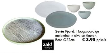Aanbiedingen Serie fjord bord - Huismerk - Multi Bazar - Geldig van 21/04/2019 tot 12/05/2019 bij Multi Bazar