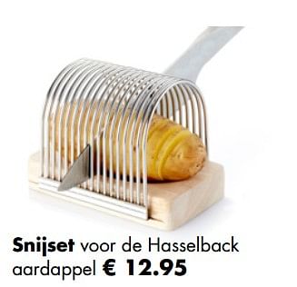 Aanbiedingen Snijset voor de hasselback aardappel - Huismerk - Multi Bazar - Geldig van 21/04/2019 tot 12/05/2019 bij Multi Bazar