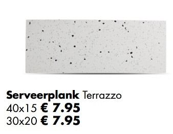 Aanbiedingen Serveerplank terrazzo - Huismerk - Multi Bazar - Geldig van 21/04/2019 tot 12/05/2019 bij Multi Bazar