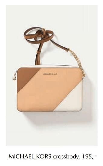 Aanbiedingen Crossbody - Michael Kors - Geldig van 13/03/2019 tot 30/06/2019 bij De Bijenkorf