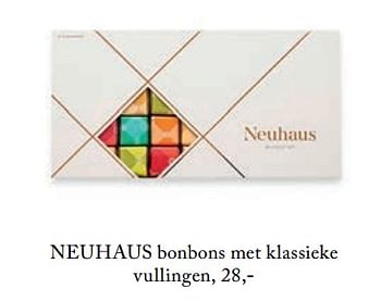 Aanbiedingen Bonbons met klassieke vullingen - Neuhaus - Geldig van 26/02/2019 tot 01/07/2019 bij De Bijenkorf