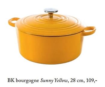 Aanbiedingen Bourgogne sunny yellow - BK - Geldig van 26/02/2019 tot 01/07/2019 bij De Bijenkorf