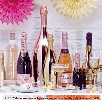 Aanbiedingen Champagne coupe speakeasy - Champagne - Geldig van 26/02/2019 tot 01/07/2019 bij De Bijenkorf