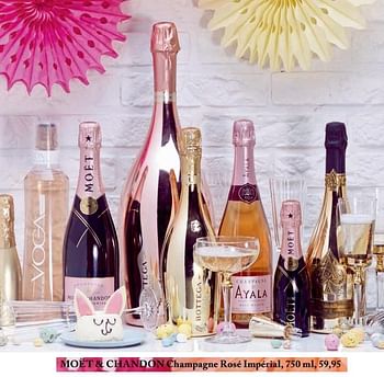 Aanbiedingen Moët + chandon champagne rosé impérial - Moet &amp; Chandon - Geldig van 26/02/2019 tot 01/07/2019 bij De Bijenkorf