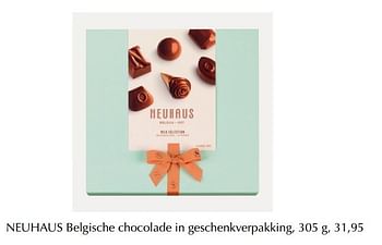 Aanbiedingen Belgische chocolade in geschenkverpakking - Neuhaus - Geldig van 12/04/2019 tot 30/04/2019 bij De Bijenkorf