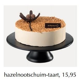 Aanbiedingen Hazelnootschuim-taart - Foodstories - Geldig van 12/04/2019 tot 30/04/2019 bij De Bijenkorf