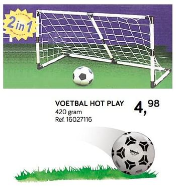Aanbiedingen Voetbal hot play - Huismerk - Supra Bazar - Geldig van 30/04/2019 tot 28/05/2019 bij Supra Bazar