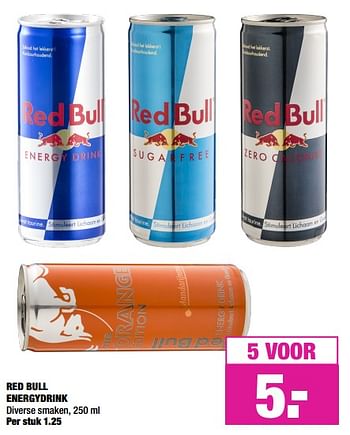 Aanbiedingen Red bull energydrink - Red Bull - Geldig van 06/05/2019 tot 19/05/2019 bij Big Bazar