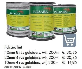 Aanbiedingen Pulsara lint - Pulsara - Geldig van 09/05/2019 tot 31/08/2019 bij Multi Bazar