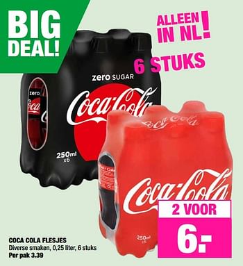 Aanbiedingen Coca cola flesjes - Coca Cola - Geldig van 20/05/2019 tot 02/06/2019 bij Big Bazar
