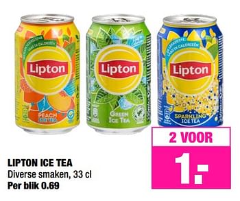 Aanbiedingen Lipton ice tea - Lipton - Geldig van 20/05/2019 tot 02/06/2019 bij Big Bazar