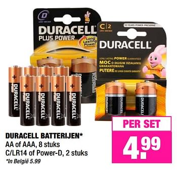 Aanbiedingen Duracell batterijen - Duracell - Geldig van 20/05/2019 tot 02/06/2019 bij Big Bazar