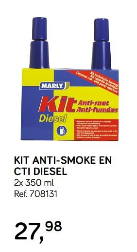 Aanbiedingen Kit anti-smoke en cti diesel - Marly - Geldig van 28/05/2019 tot 25/06/2019 bij Supra Bazar