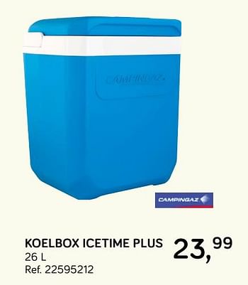 Aanbiedingen Koelbox icetime plus - Campingaz - Geldig van 28/05/2019 tot 25/06/2019 bij Supra Bazar