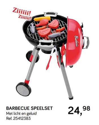 Aanbiedingen Barbecue speelset - Huismerk - Supra Bazar - Geldig van 28/05/2019 tot 25/06/2019 bij Supra Bazar