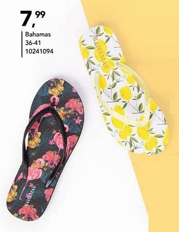 Aanbiedingen Slippers bahamas - Bahamas - Geldig van 03/06/2019 tot 30/06/2019 bij Bristol