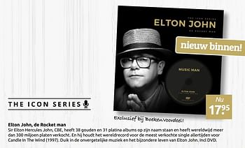 Aanbiedingen Elton john, de rocket man - Huismerk - Boekenvoordeel - Geldig van 31/05/2019 tot 08/06/2019 bij Boekenvoordeel