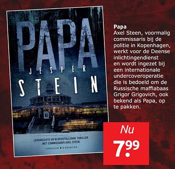 Aanbiedingen Papa - Huismerk - Boekenvoordeel - Geldig van 31/05/2019 tot 08/06/2019 bij Boekenvoordeel