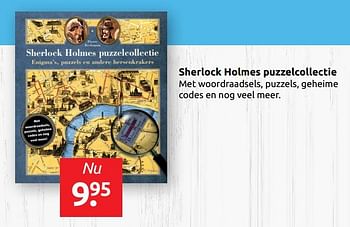 Aanbiedingen Sherlock holmes puzzelcollectie - Huismerk - Boekenvoordeel - Geldig van 31/05/2019 tot 08/06/2019 bij Boekenvoordeel