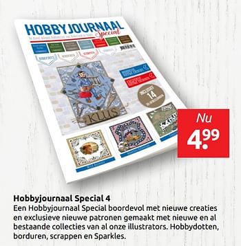 Aanbiedingen Hobbyjournaal special 4 - Huismerk - Boekenvoordeel - Geldig van 31/05/2019 tot 08/06/2019 bij Boekenvoordeel