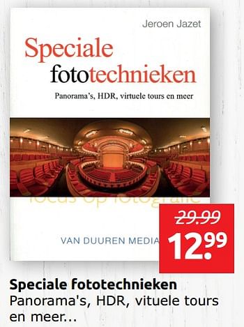 Aanbiedingen Speciale fototechnieken - Huismerk - Boekenvoordeel - Geldig van 07/06/2019 tot 15/06/2019 bij Boekenvoordeel