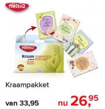 Aanbiedingen Kraampakket - Heltiq - Geldig van 03/06/2019 tot 29/06/2019 bij Baby-Dump