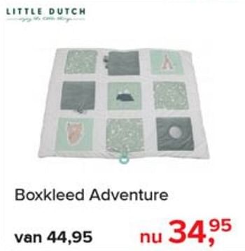 Aanbiedingen Boxkleed adventure - Little Dutch - Geldig van 03/06/2019 tot 29/06/2019 bij Baby-Dump