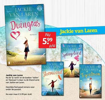 Aanbiedingen Jackie van laren - Huismerk - Boekenvoordeel - Geldig van 14/06/2019 tot 22/06/2019 bij Boekenvoordeel