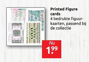 Aanbiedingen Printed figure cards - Huismerk - Boekenvoordeel - Geldig van 14/06/2019 tot 22/06/2019 bij Boekenvoordeel