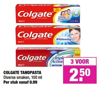 Aanbiedingen Colgate tandpasta - Colgate - Geldig van 17/06/2019 tot 29/06/2019 bij Big Bazar