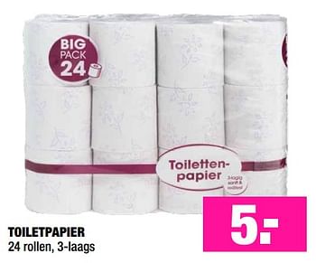 Aanbiedingen Toiletpapier - Huismerk - Big Bazar - Geldig van 17/06/2019 tot 29/06/2019 bij Big Bazar