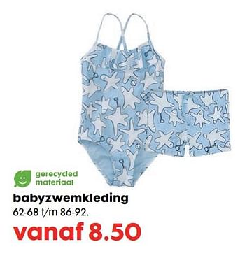 Aanbiedingen Babyzwemkleding - Huismerk - Hema - Geldig van 17/06/2019 tot 07/07/2019 bij Hema