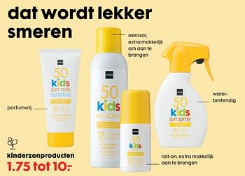 Aanbiedingen Kinderzonproducten - Huismerk - Hema - Geldig van 17/06/2019 tot 07/07/2019 bij Hema