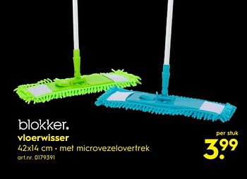 Aanbiedingen Vloerwisser - Huismerk - Blokker - Geldig van 17/06/2019 tot 30/06/2019 bij Blokker