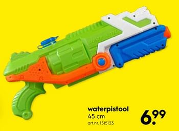 Aanbiedingen Waterpistool - Huismerk - Blokker - Geldig van 17/06/2019 tot 30/06/2019 bij Blokker