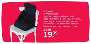 Aanbiedingen Prénatal zitverhoger - Huismerk - Prenatal - Geldig van 17/06/2019 tot 30/06/2019 bij Prenatal