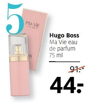 Aanbiedingen Hugo boss ma vie eau de parfum - Hugo Boss - Geldig van 17/06/2019 tot 30/06/2019 bij Etos