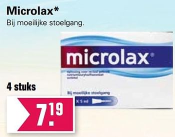 Aanbiedingen Microlax - Microlax - Geldig van 19/06/2019 tot 06/07/2019 bij De Online Drogist