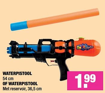 Aanbiedingen Waterpistool of waterpistool - Huismerk - Big Bazar - Geldig van 01/07/2019 tot 14/07/2019 bij Big Bazar