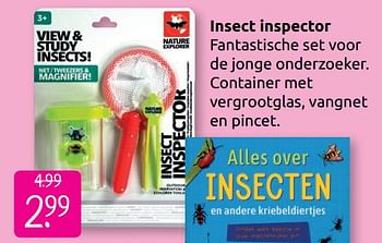 Aanbiedingen Insect inspector - Huismerk - Boekenvoordeel - Geldig van 30/06/2019 tot 28/07/2019 bij Boekenvoordeel