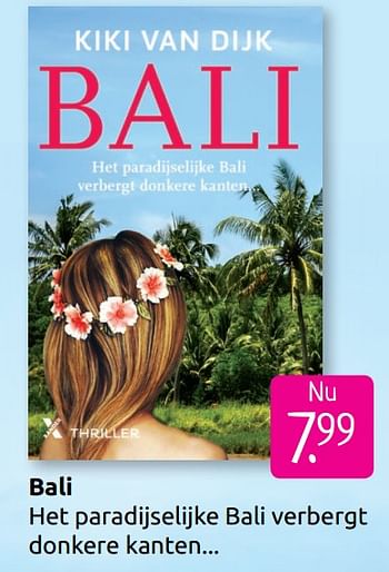 Aanbiedingen Bali - Huismerk - Boekenvoordeel - Geldig van 30/06/2019 tot 28/07/2019 bij Boekenvoordeel