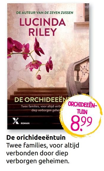 Aanbiedingen De orichideeëntuin - Huismerk - Boekenvoordeel - Geldig van 30/06/2019 tot 28/07/2019 bij Boekenvoordeel