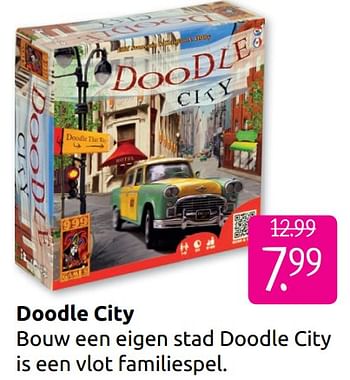 Aanbiedingen Doodle city - 999games - Geldig van 30/06/2019 tot 28/07/2019 bij Boekenvoordeel